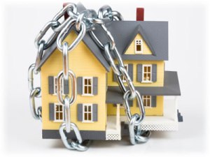 House in chains (Foreclosure)